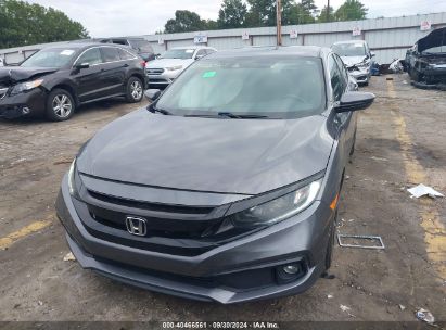 Lot #3035077263 2019 HONDA CIVIC SPORT