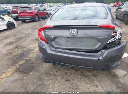 Lot #3035077263 2019 HONDA CIVIC SPORT