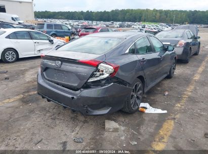 Lot #3035077263 2019 HONDA CIVIC SPORT