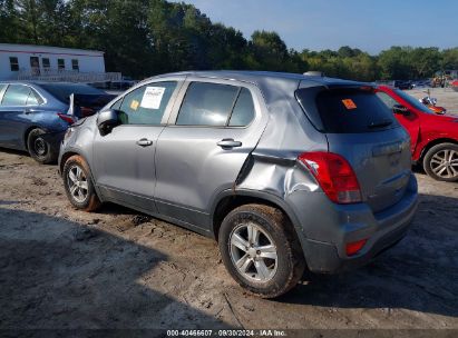 Lot #2992818263 2020 CHEVROLET TRAX FWD LS