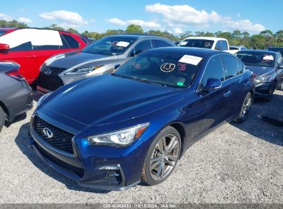 Lot #2996534866 2021 INFINITI Q50 SIGNATURE EDITION