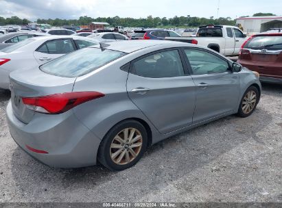 Lot #3035077253 2014 HYUNDAI ELANTRA SE