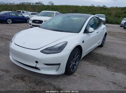 Lot #2995285788 2022 TESLA MODEL 3 REAR-WHEEL DRIVE