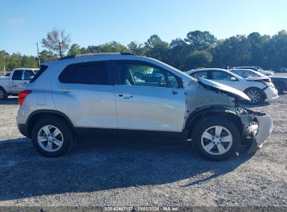 Lot #2997777149 2021 CHEVROLET TRAX AWD LT