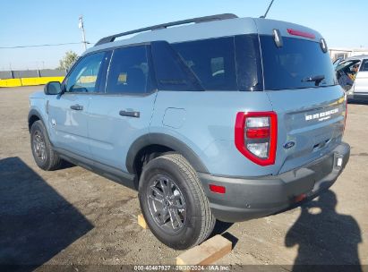 Lot #2992814518 2024 FORD BRONCO SPORT BIG BEND