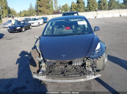 Lot #2991586736 2023 TESLA MODEL 3 REAR-WHEEL DRIVE