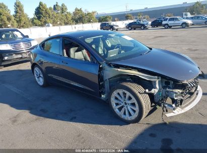 Lot #2991586736 2023 TESLA MODEL 3 REAR-WHEEL DRIVE