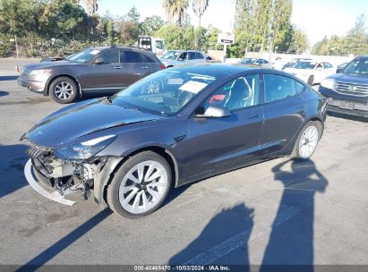 Lot #2991586736 2023 TESLA MODEL 3 REAR-WHEEL DRIVE