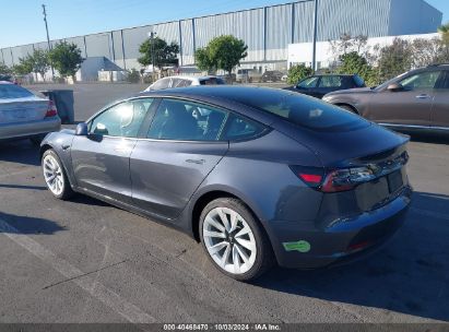 Lot #2991586736 2023 TESLA MODEL 3 REAR-WHEEL DRIVE