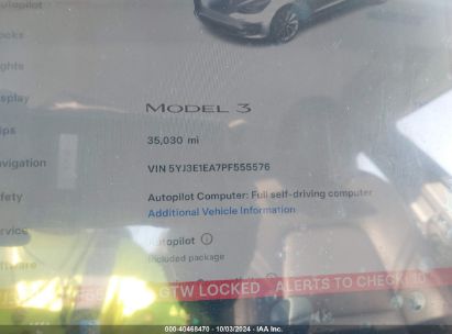 Lot #2991586736 2023 TESLA MODEL 3 REAR-WHEEL DRIVE