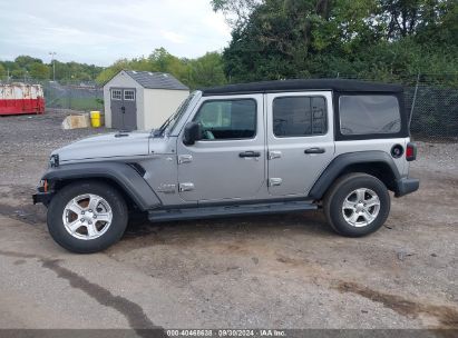 Lot #2992818260 2021 JEEP WRANGLER UNLIMITED SPORT S 4X4