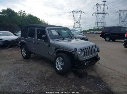 Lot #2992818260 2021 JEEP WRANGLER UNLIMITED SPORT S 4X4