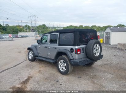 Lot #2992818260 2021 JEEP WRANGLER UNLIMITED SPORT S 4X4