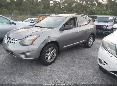 Lot #2996534828 2015 NISSAN ROGUE SELECT S