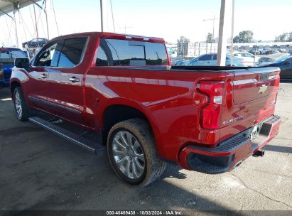 Lot #2992833925 2021 CHEVROLET SILVERADO 1500 4WD  SHORT BED HIGH COUNTRY