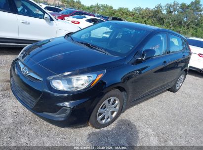 Lot #2996534812 2012 HYUNDAI ACCENT GS