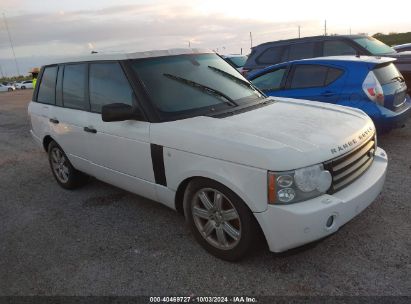 Lot #2992827210 2008 LAND ROVER RANGE ROVER HSE