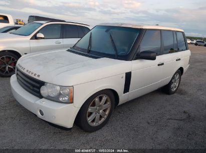 Lot #2992827210 2008 LAND ROVER RANGE ROVER HSE