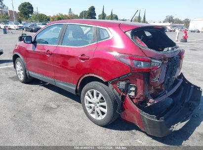 Lot #3006594926 2021 NISSAN ROGUE SPORT S FWD XTRONIC CVT