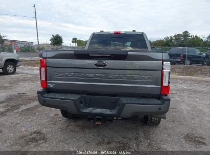 Lot #2996534803 2022 FORD F-350 LARIAT