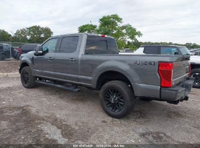 Lot #2996534803 2022 FORD F-350 LARIAT