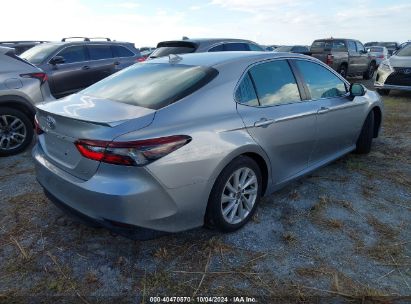 Lot #2992827203 2021 TOYOTA CAMRY LE