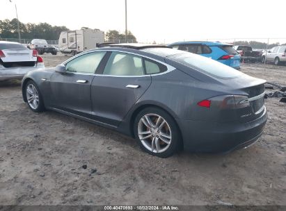 Lot #2996534800 2016 TESLA MODEL S