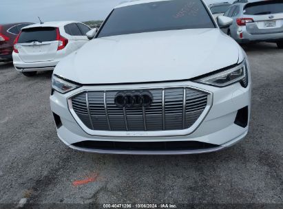 Lot #2992827146 2022 AUDI E-TRON PREMIUM QUATTRO