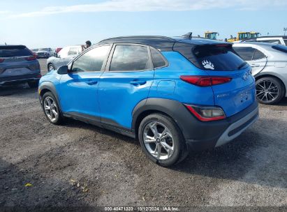 Lot #2992827143 2022 HYUNDAI KONA SEL