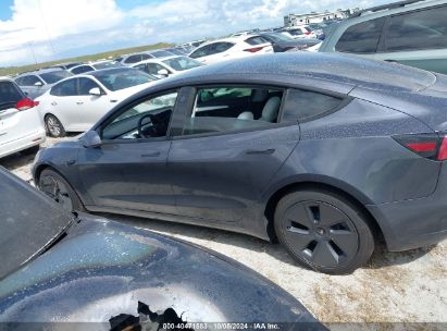 Lot #2989126811 2022 TESLA MODEL 3 LONG RANGE DUAL MOTOR ALL-WHEEL DRIVE