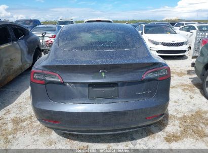 Lot #2989126811 2022 TESLA MODEL 3 LONG RANGE DUAL MOTOR ALL-WHEEL DRIVE