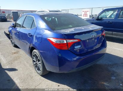 Lot #3035089519 2014 TOYOTA COROLLA S PLUS