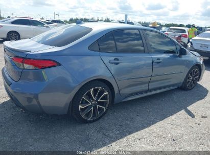 Lot #2996534787 2021 TOYOTA COROLLA XSE