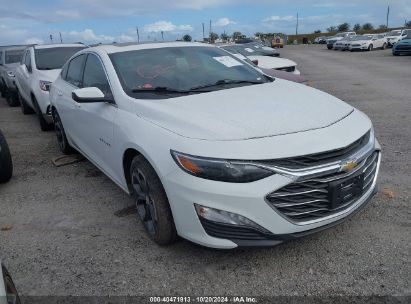 Lot #2995285665 2022 CHEVROLET MALIBU FWD LT