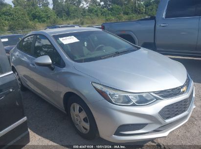 Lot #2996534778 2018 CHEVROLET CRUZE LS AUTO