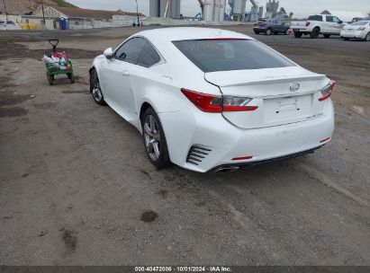 Lot #2997777461 2015 LEXUS RC 350