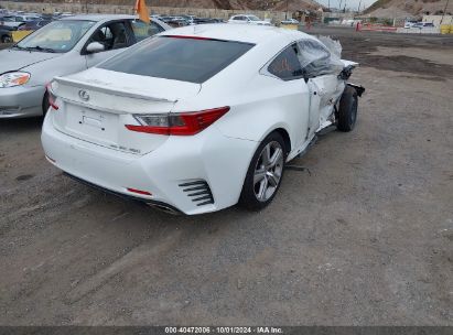 Lot #2997777461 2015 LEXUS RC 350