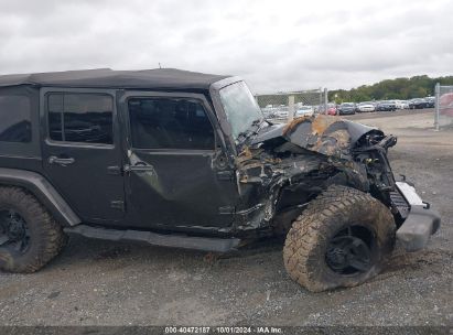 Lot #3050480715 2010 JEEP WRANGLER UNLIMITED SAHARA