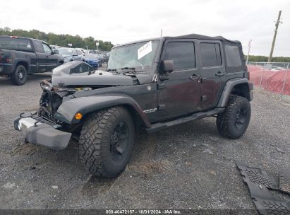 Lot #3050480715 2010 JEEP WRANGLER UNLIMITED SAHARA