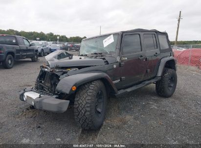 Lot #3050480715 2010 JEEP WRANGLER UNLIMITED SAHARA