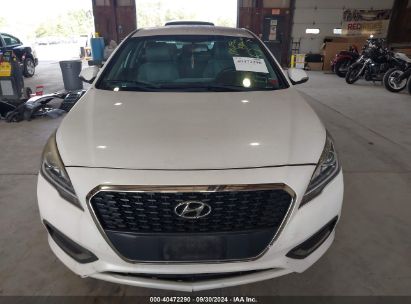 Lot #3056070948 2017 HYUNDAI SONATA HYBRID SE