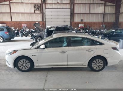 Lot #3056070948 2017 HYUNDAI SONATA HYBRID SE