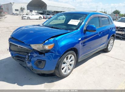 Lot #3037531109 2015 MITSUBISHI OUTLANDER SPORT ES