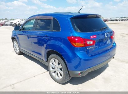 Lot #3037531109 2015 MITSUBISHI OUTLANDER SPORT ES