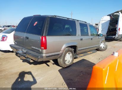 Lot #3046369262 1999 CHEVROLET SUBURBAN 1500 LT