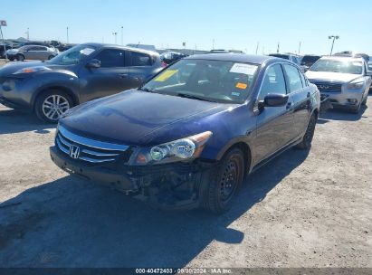 Lot #3035086691 2012 HONDA ACCORD 2.4 LX