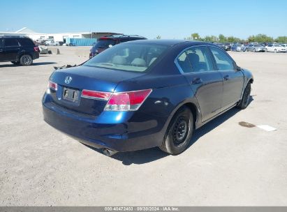 Lot #3035086691 2012 HONDA ACCORD 2.4 LX