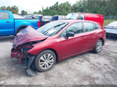 Lot #2996534783 2023 SUBARU IMPREZA BASE 5-DOOR