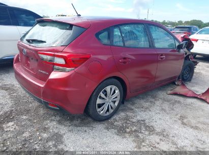 Lot #2996534783 2023 SUBARU IMPREZA BASE 5-DOOR