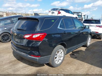 Lot #2996534763 2020 CHEVROLET EQUINOX FWD LT 1.5L TURBO